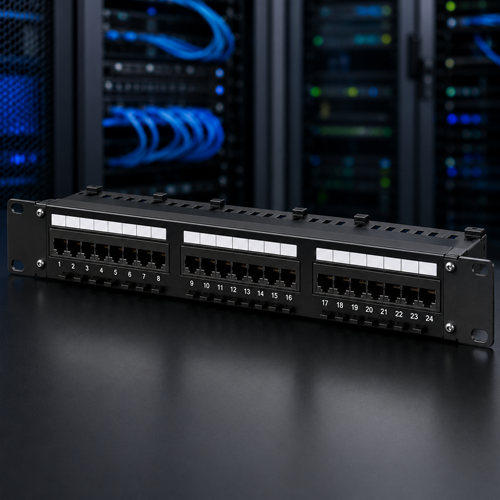 NETCON Cat7 Patch Panel